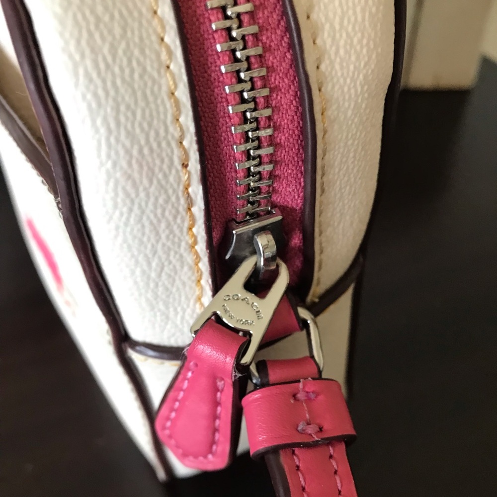 Coach Mini Camera Crossbody Bag With Popsicle Print - Picture 9 of 16